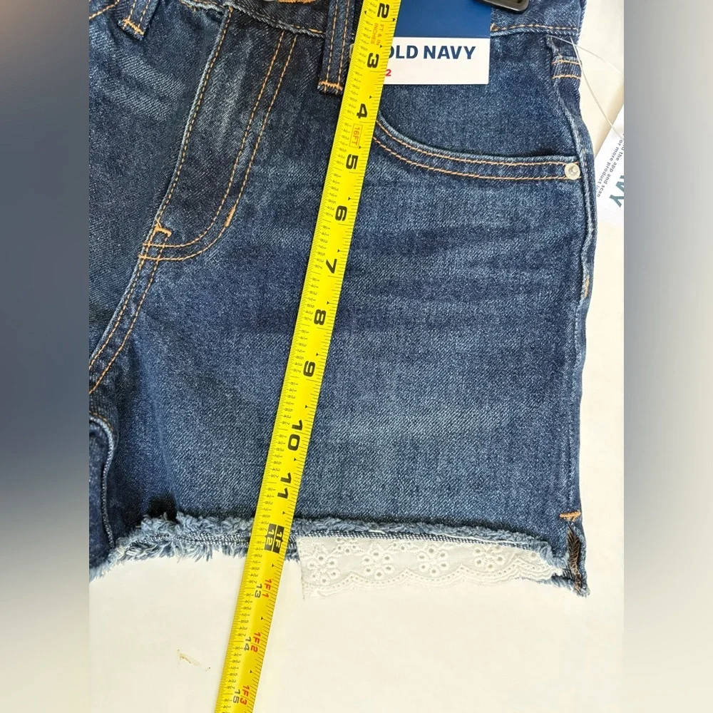 Old Navy Kids Dark Blue Denim Shorts